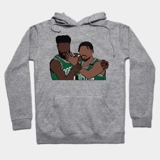 Marcus Smart's Perplexing Left Hand Hoodie